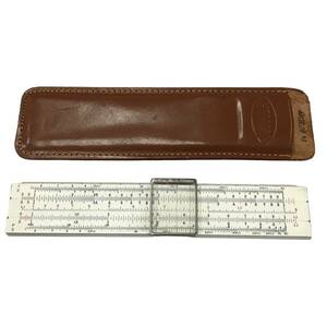 23K320 1 HEMMIhemi count shaku NO.135 leather case attaching drafting ruler used 