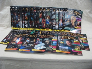 20K0199 2 DeAGOSTINI/ der Goss tea niSTAR TREK Star Trek fact file 157~208 volume 52 pcs. set weekly Star Trek used 