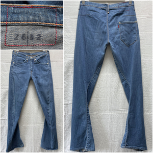 初期 チュジニア製 Levi’s RED リーバイスレッド w26 立体裁断 スリム 黒耳 