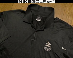 L(US)XXL(JP位)★格安即決＋送料無料★ナイキゴルフUSA限定GOLF COUNTRY CLUB特注刺繍 美品4方向伸縮 ポロシャツ日本未発売3L 2XL 4L 3XL位