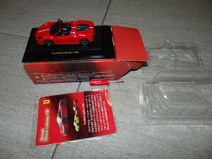 京商 1/64 フェラーリ 8 スクーデリア スパイダー 16M レッド Ferrari Ⅷ red 赤 SCUDERIA SPIDER　組立済み　G120/1504