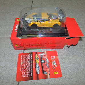 京商 1/64 フェラーリ 9 458 Italia GT2 イエロー Ferrari Ⅸ yellow 黄 イタリア G120/1492の画像1