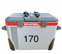 9AC123【動作品】ENGEL エンゲル 車載用電気冷蔵庫 MR040F-D1-GL アウトドア キャンプ 中古 現状品 _画像1