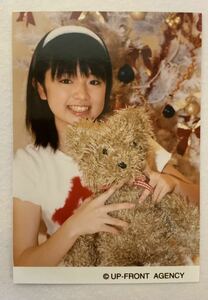 モーニング娘。紺野あさ美 生写真 2001年 クリスマスギフト衣裳