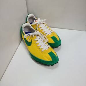 NIKE「オレゴンワッフル」黄/緑 70年代日本製 新品デッド us6.0(24.5) 箱有 良品の画像2