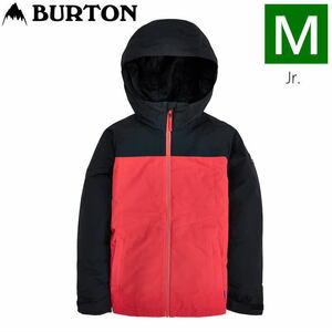 23-24 BURTON BOYS LODGEPOLE JKT цвет :TRUBLK TOMATO M размер детский сноуборд лыжи жакет JACKET Япония стандартный товар 