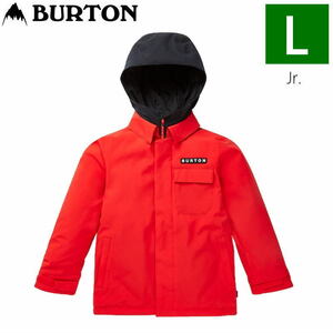 23-24 BURTON BOYS UPROAR JKT カラー:TOMATO Lサイズ 子供用 スノーボード スキー ジャケット JACKET 日本正規品