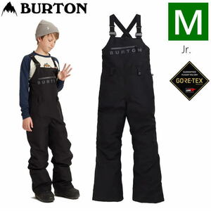 23-24 BURTON KD GORE-TEX STARK BIB PNT カラー:TRUE BLACK Mサイズ 子供用 スノーボード スキー パンツ PANT ビブパンツ 日本正規品