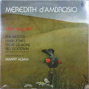 ◆MEREDITH D'AMBROSIO/LITTLE JAZZ BIRD (US LP/Sealed) -Hank Jones, Phil Woods