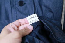 ★日本製Spinner Bait スピナーベイト 薄手ジャケット　　古着ユーズド男性メンズ42服中古青ブルー上着トップスSM_画像8