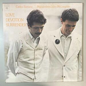 34452★美盤【US盤】 Carlos Santana & Mahavishnu John McLaughlin / Love Devotion Surrender