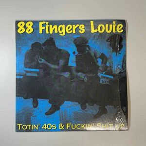 30574★美盤【US盤】 88 Fingers Louie / Totin' 40s & Fuckin' Shit Up ※シュリンク※10inch*やや反り有