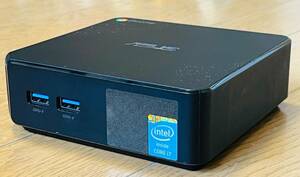 超小型PC ASUS Chromebox CN60 ★ Core i7-4600U 2.1GHz / メモリ4GB / SSD 16GB / 無線 / HDMI / Chrome OS済