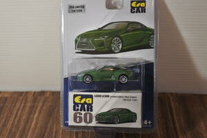 1/64 Era Car　NO60 レクサス　LC500　リミテッドエディション　NORIグリーン　未使用品未開封