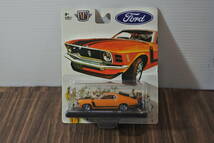 1/64 M2マシーンズ　1970　フォード　ムスタング　ボス302　オレンジ　未使用品未開封_画像1