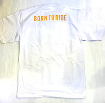 BH61)PRO TEAM BORN TO RIDE プリント Tシャツ半袖/WHITE/LA/HIPHOP/L/大きいサイズ/ヘビー/USサイズ_画像3