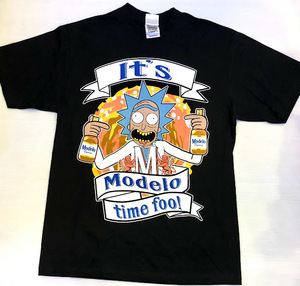 BH69)SHAKA WEAR IT'S MODELO TIMEプリント Tシャツ半袖/LA/HIPHOP/M/大きいサイズ/ヘビー/USサイズ