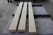 米桧 ヒノキ 3本で13400円 角材 材木 新品 プレーナー木取り済 12年乾燥_画像8