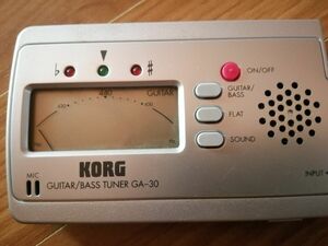 KORG GA-30 ギター/ベース用チューナー