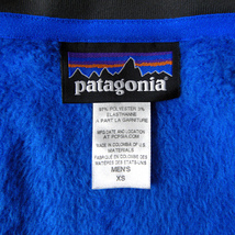 美品 パタゴニア patagonia POLATEC Thermal Pro 2014 R2 フリースジャケット パワードライ ハイブリッド アウトドア XS ブルー m0905-13_画像9