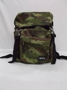*MPS* rucksack * Day Pack bag square / camouflage -ju pattern 
