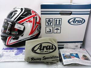 新品未使用 2023年製 Arai×56design RX-7X Nakano X Mサイズ ナカノ 中野真矢