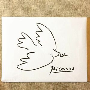布 ポスター「パブロ・ピカソ　Dove of Peace　平和の鳩」