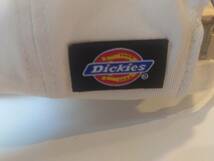 【新品未使用】 Dickies ディッキーズ ローキャップ ワッペン メンズ レディース 帽子 ストリート ユグランス / ホワイト_画像3