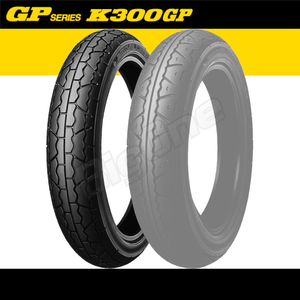 DUNLOP K300GP GP Series VT400S VT750Sスティード バルカン ドラッグスター イントルーダー 400 750 100/90-19 M/C 57H TL フロントタイヤ