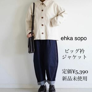 ehka sopo エヘカソポ ビッグ衿ジャケット