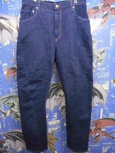  Johnbull sample solid Denim .. navy blue M largish pants jeans 