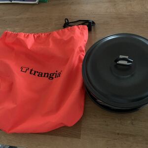 未使用品【Trangia】トランギア ツンドラ3 ミニ ブラックバージョン キャンプ クッカー 収納袋 ハンドルケース無