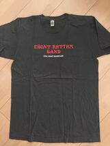 【American apparel】EBONY RHYTHM BAND Tシャツ USA製 バンドTシャツ アーティスト エボニー リズム バンド レア DMR M size_画像1