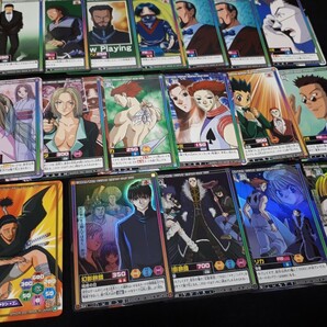 希少 HUNTER×HUNTER ハンター×ハンター ハイパーバトル カードダス クリアカード 大量まとめセット キラ ノーマル クロロ ヒソカ キルアの画像3