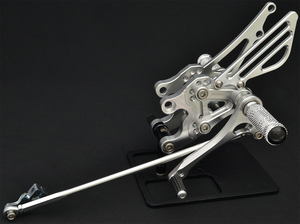 GSX-R1100 89 GSX-R750 バックステップ rearsets Silver