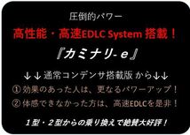 燃費向上・トルク向上　検索【ノイズ除去と電源強化力が凄い！高速ＥＤＬＣ1.0F搭載！ウルトラＣ-Ｍａｘ/Ｅ-PRO】KaminariⅡ_画像3