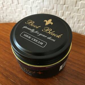 バーガンディー / BootBlack ブートブラック Shoe Cream 55g 靴クリーム 瓶入り 靴墨 栄養補給 補色 コロンブス 靴 (新品)(未開封)(正規品)