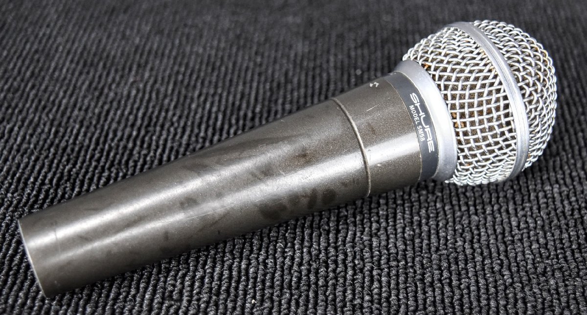 新品 マイク 未開封 Shure PG58-XLR Cardioid Dynamic Vocal
