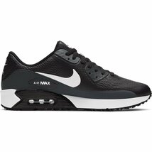 【即納】正規 新品 26.5cm NIKE AIR MAX 90G BLACK 2021 ナイキ エアマックス 90G ブラック 黒 ゴルフシューズ CU9978-002_画像3