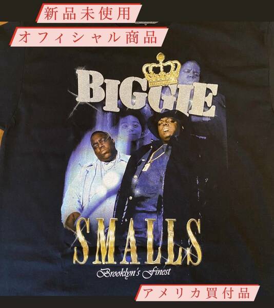 ★オフィシャル商品★ The Notorious B.I.G. Tシャツ 新品未使用 サイズXL Biggie Smalls ノートリアス ビギー ニューヨーク 買付品 