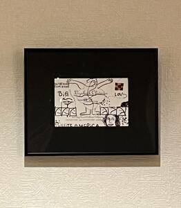 Mark Gonzales マークゴンザレス GONZ オリジナル原画　シルクスクリーン　ポスター ART 3