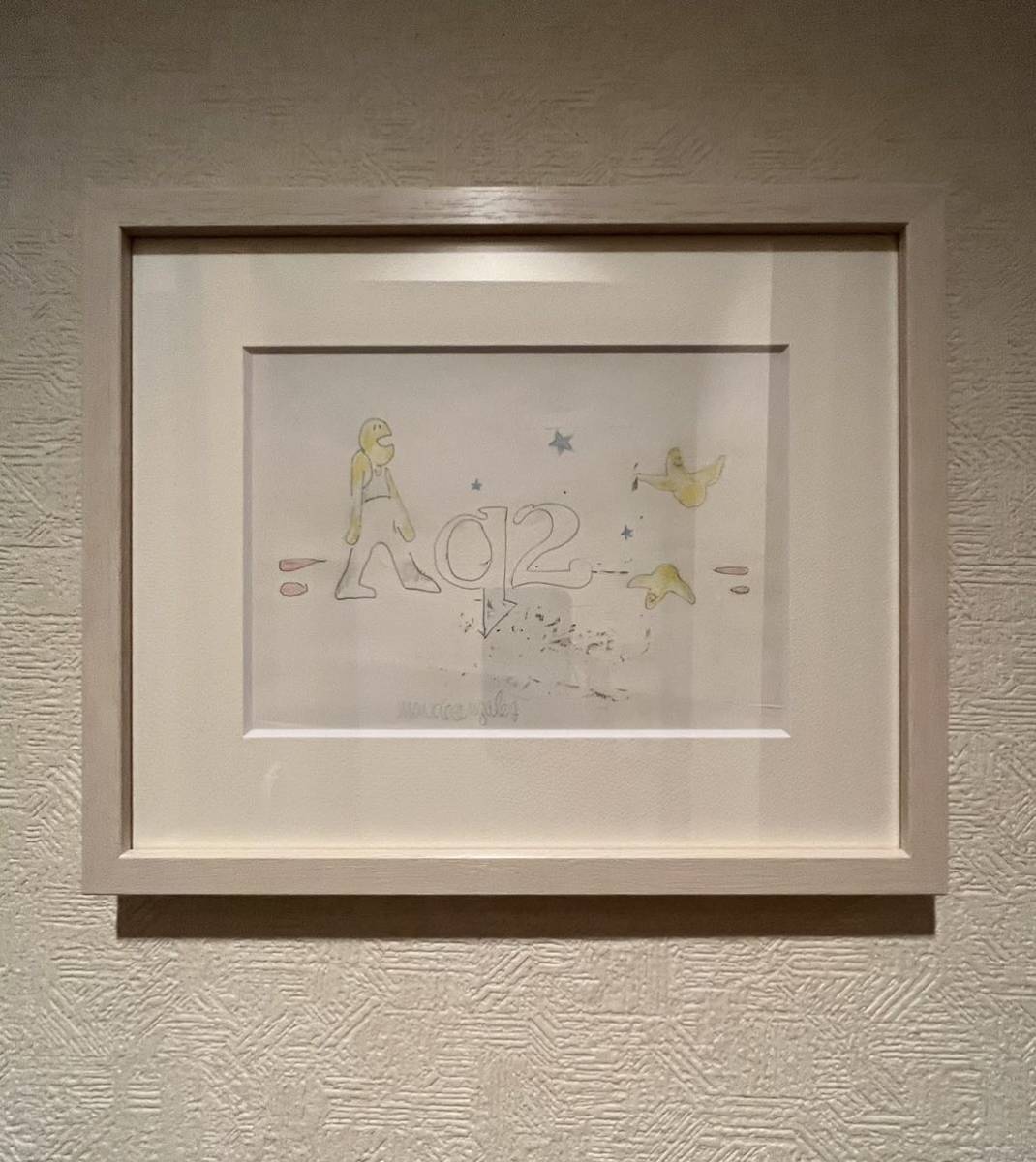 Mark Gonzales マークゴンザレス GONZ オリジナル原画 シルクスクリーン ポスター ART 4, 美術品, 絵画, その他