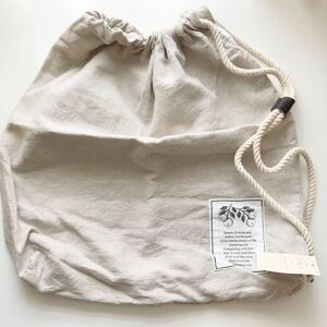 F[ new goods ]Samantha Mos2 rope shoulder bag sa man sa Moss Moss SM2 pouch beige flax 100% storage preservation 