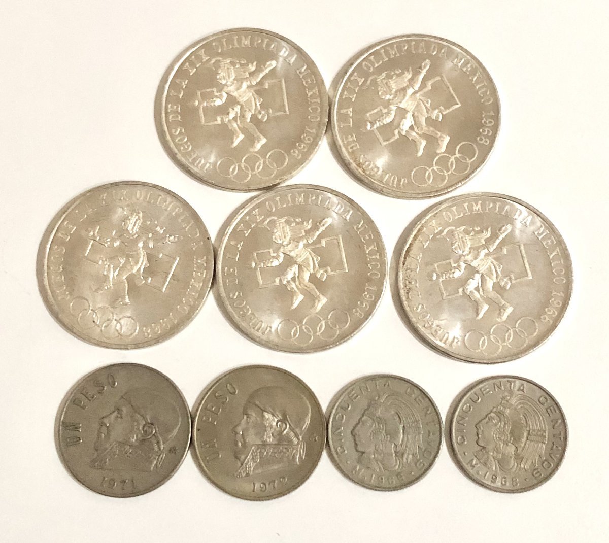 メキシコ 1ペソ 銀貨の値段と価格推移は?|21件の売買データから