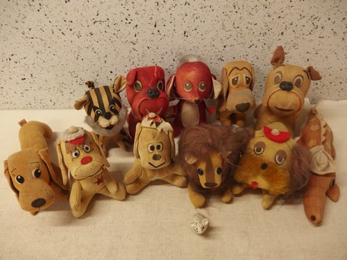 ヤフオク! -「昭和レトロぬいぐるみ 犬」の落札相場・落札価格