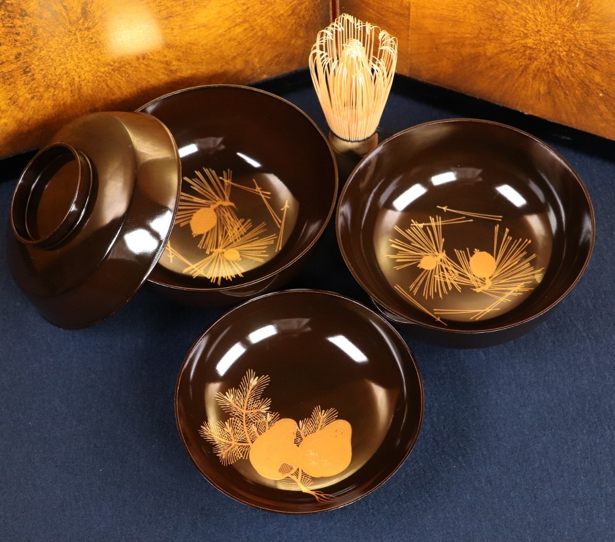輪島塗 塩安製 輪島箸 箸 5膳セット 高級漆器 漆芸 天然木 懐石道具 茶