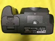 デジタル一眼レフカメラ　ソニー SONY α200 ボディ DSLR-A200 + 充電器 AC-VQ850 +バッテリー NP-FM500 #0013706_画像6