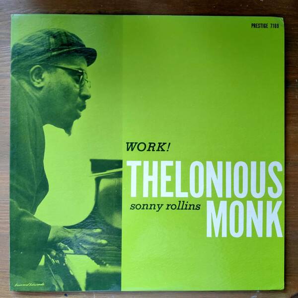 【プロモ】極美盤 Thelonious Monk & Sonny Rollins Work NJラベル 両面深溝 手書きRVG