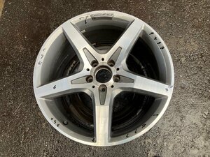 ベンツ　SL R231 231　ホイール　AMG　リア : 9.5J 19インチ ET48　グレー　1本　傷有り/ A2314011702 2314011702 / ホイル アルミ 19