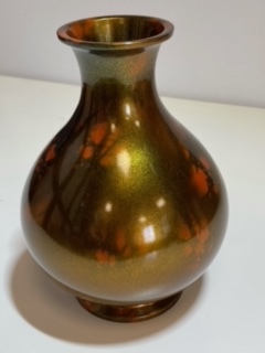 Yahoo!オークション -「青銅 花瓶」(花器) (銅製)の落札相場・落札価格